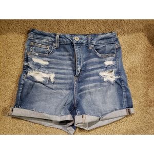 American Eagle Curvy Hi-Rise Shorts